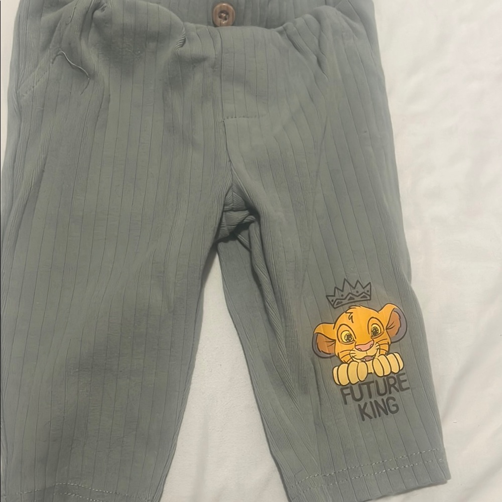 Disney Gray Simba Kids Casual Bottoms